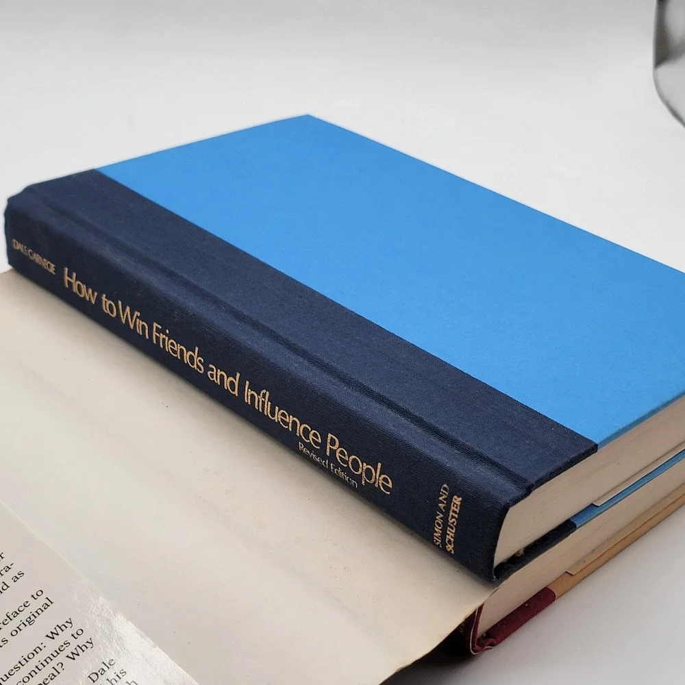 Dale Carnegie How‎ to Win Friends & Influence People Set Hardcover 1980s Good